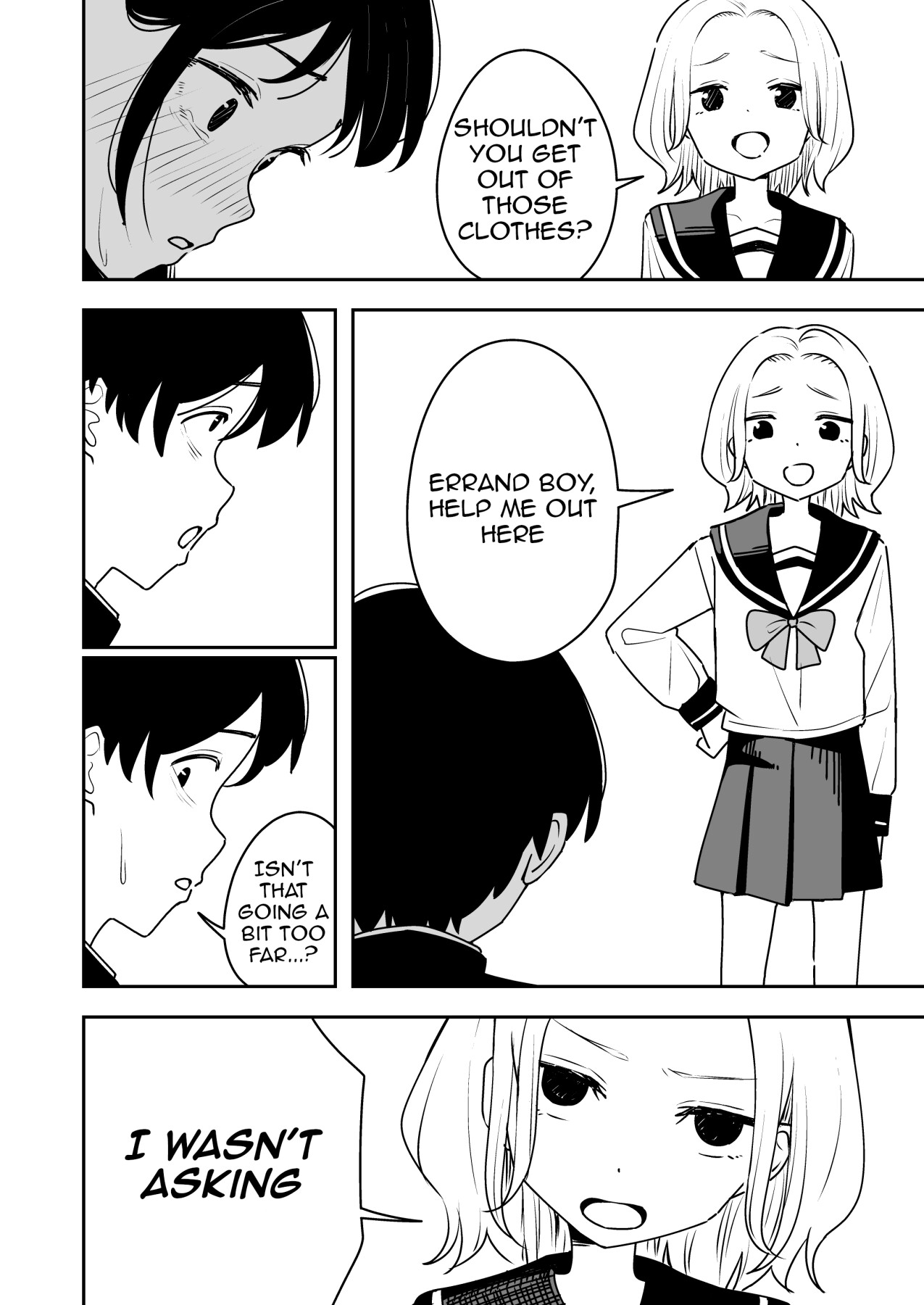 Hentai Manga Comic-Perks of Being an Errand Boy-Read-15